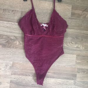 Lacy bodysuit